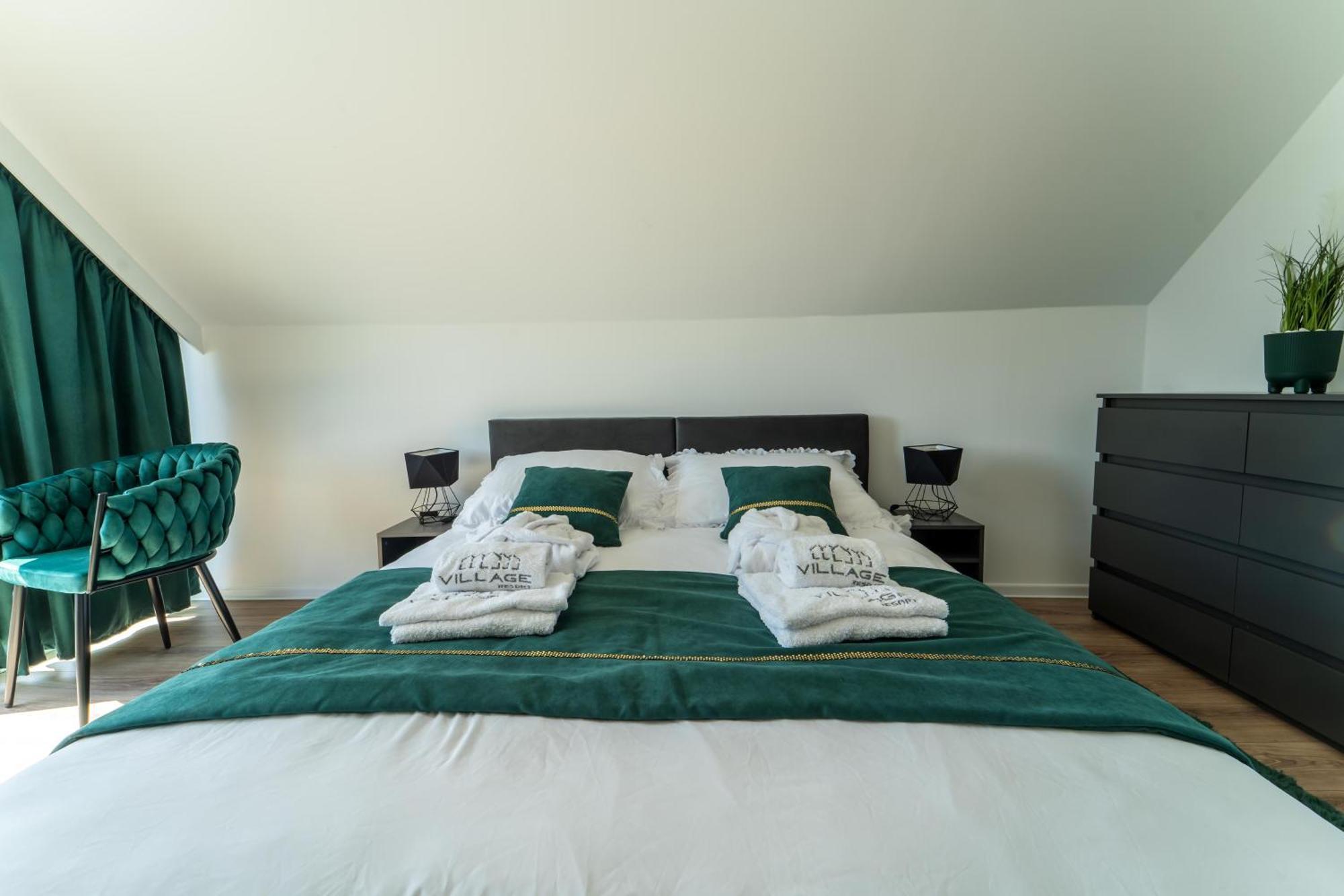 Village Resort Sauna & Jacuzzi & Netflix Tworkowa 객실 사진